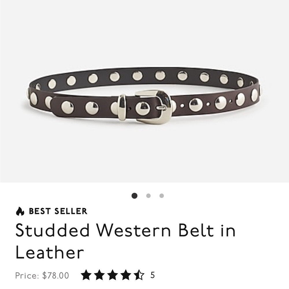 Studded belt